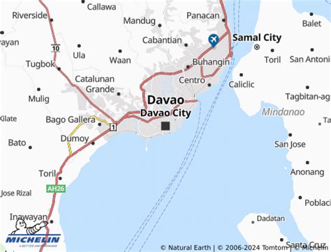 MICHELIN Davao City map .